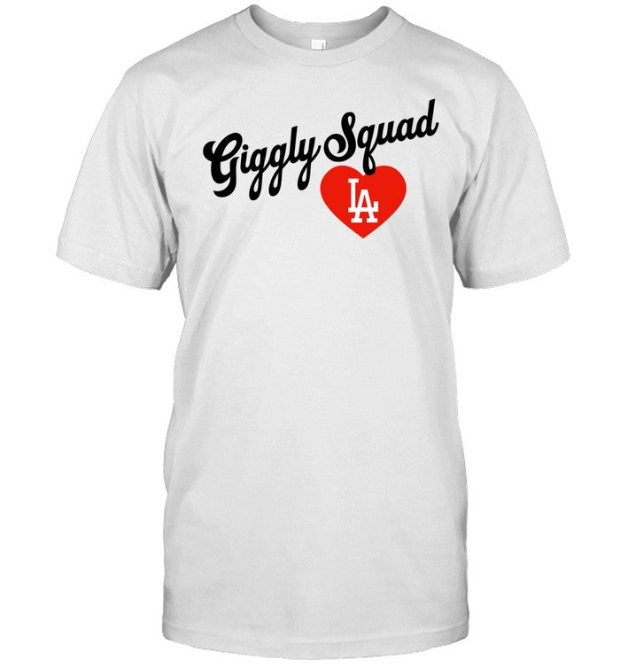 2025 T Shirt Giggly Squad Love LA