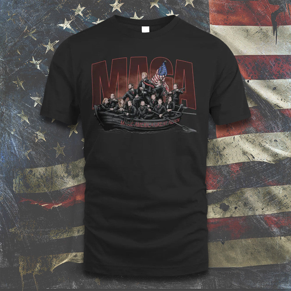 Trump 45-45 MAGA Shirt Make America Great Again Donald Trump 2025 Merchandise