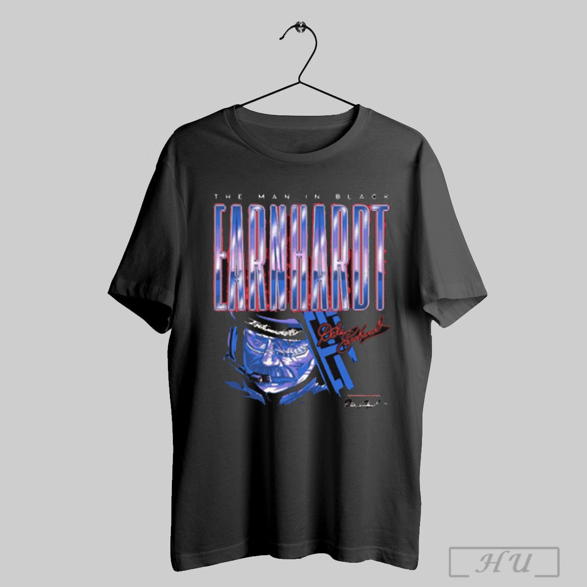 2025 Dale Earnhardt The Man In Black Intimidator Retro Graphic T Shirt Sweatshirt