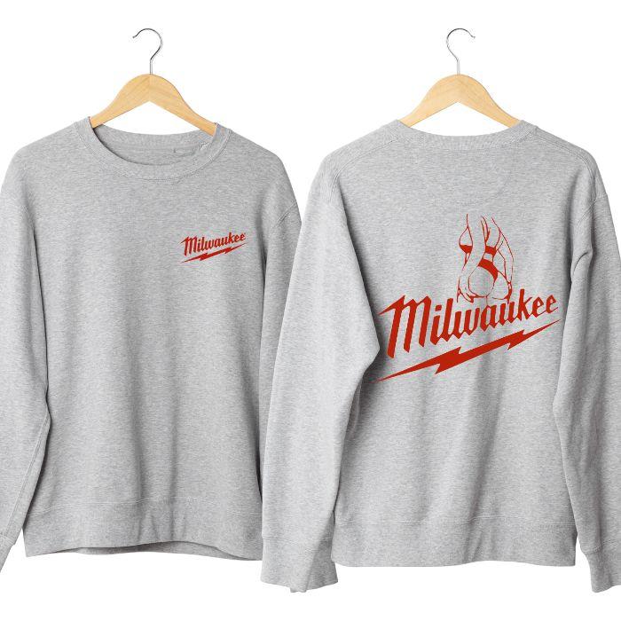 Funny Milwaukee 2 Sided Hoodie/Sweatshirt/T-Shirt, For Men/Women - Unisex Style, 100% Cotton, Pullover unisex hoodie faith hoodie Menswear Soft
