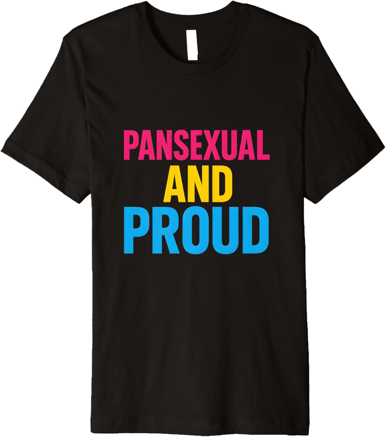 Pan Pride Hearts Not Parts Vintage Unisex LGBTQ+ Premium