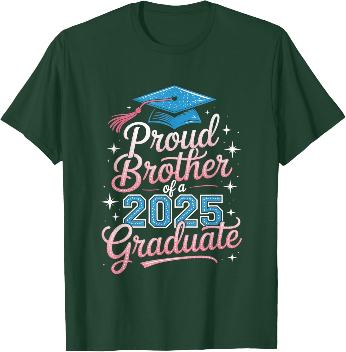 2025 Graduation Proud Brother Supportive Family Art