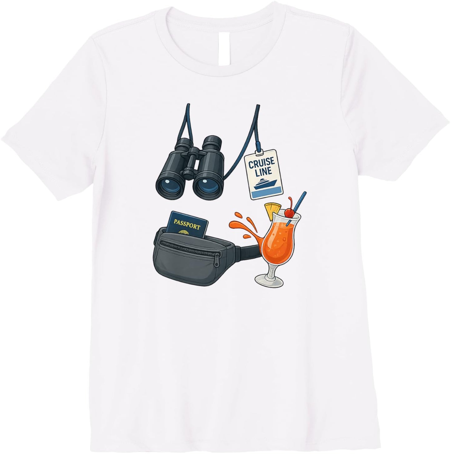 Funny Cruise Vacation Tourist, Spirit Wear Premium