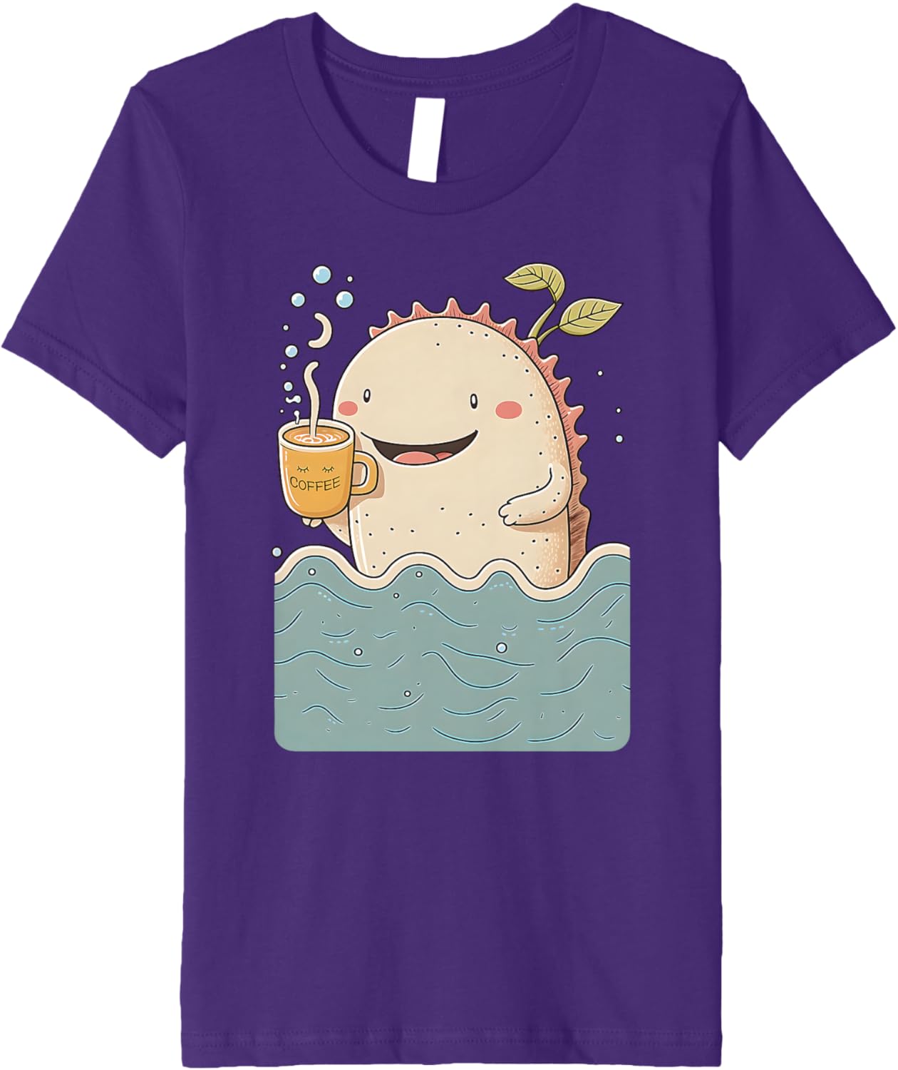 Axolotl & Coffee Kawaii Anime Funny Sea & Coffee Lovers Premium