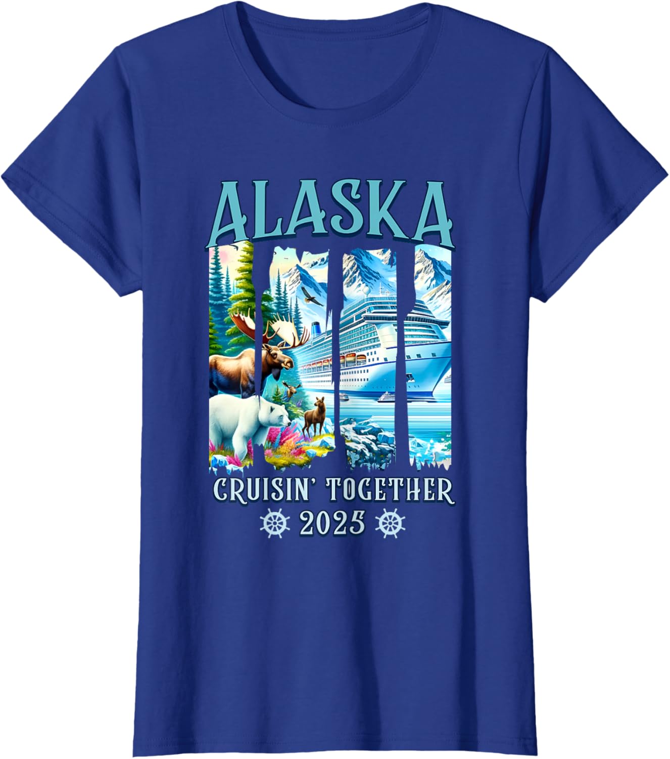 Alaska Cruising Together 2025 Matching Family Friends Group
