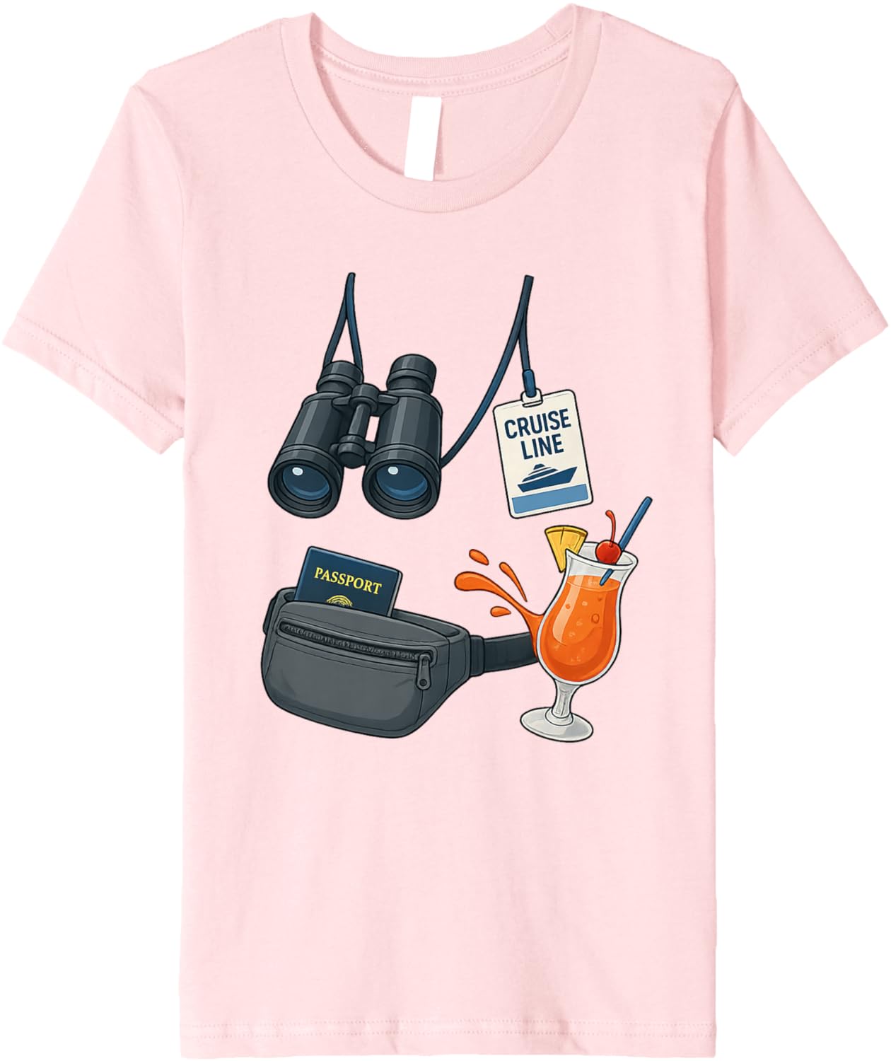 Funny Cruise Vacation Tourist, Spirit Wear Premium