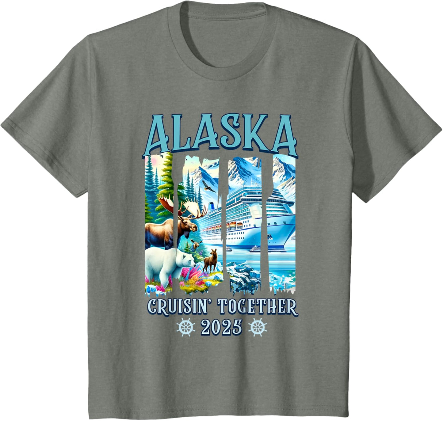Alaska Cruising Together 2025 Matching Family Friends Group