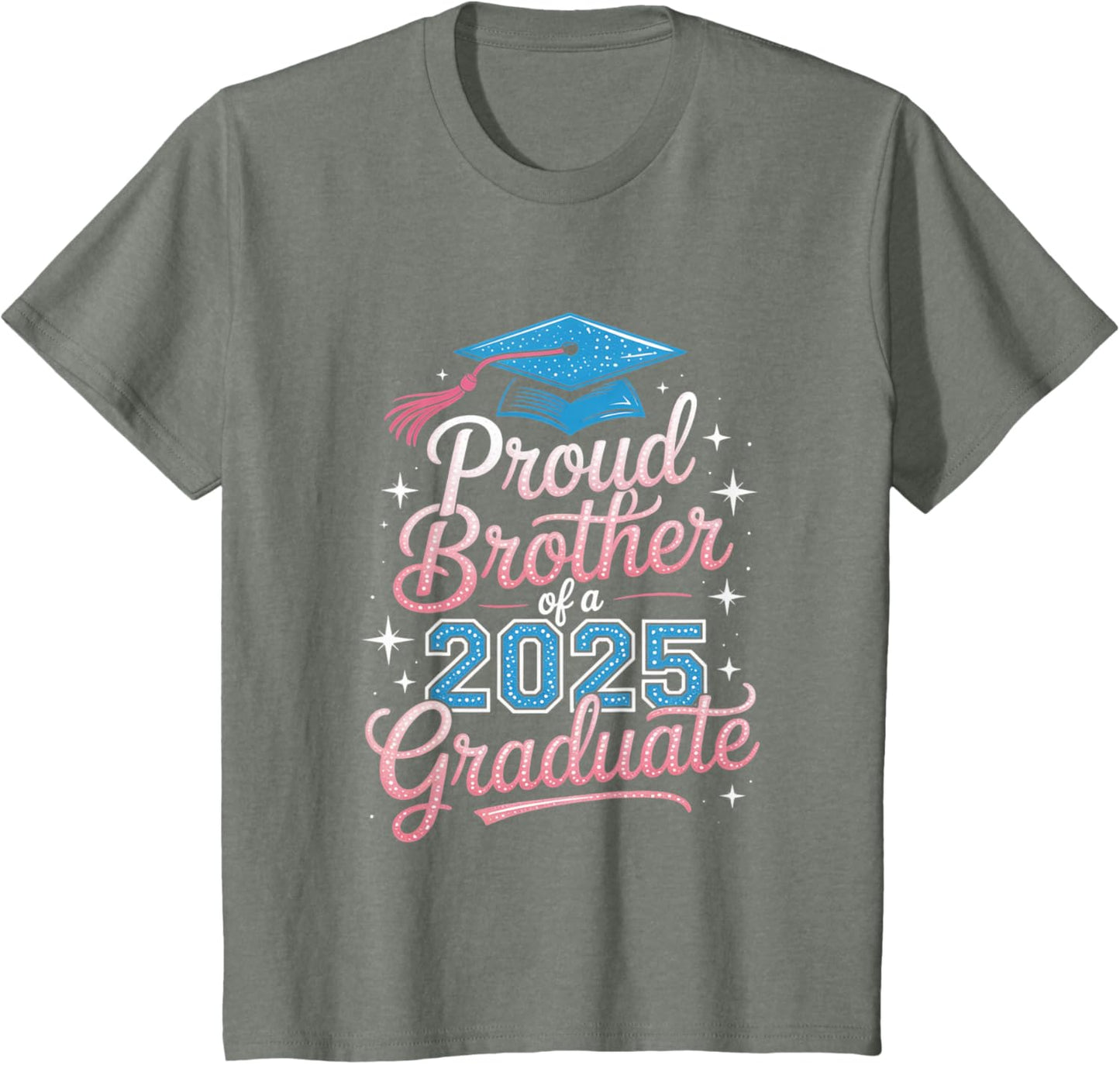 2025 Graduation Proud Brother Supportive Family Art