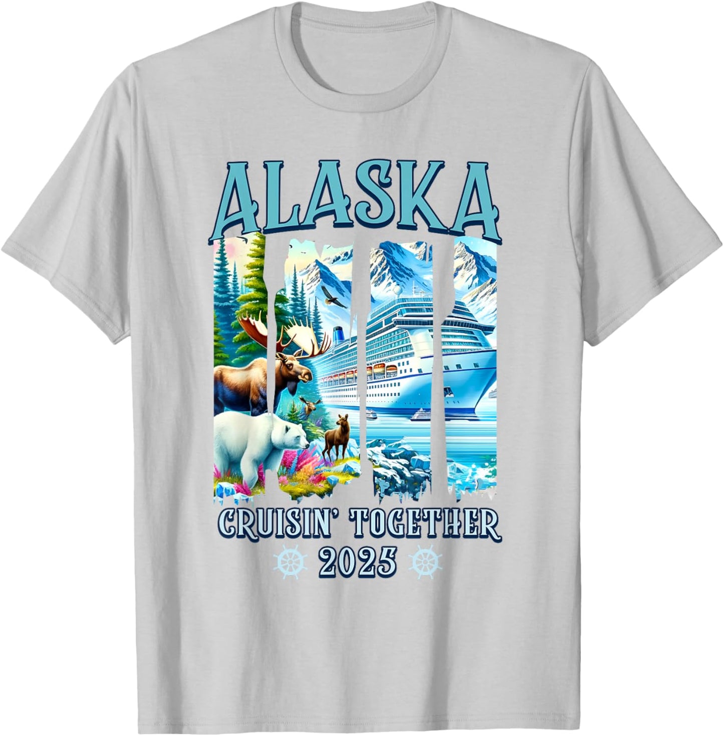 Alaska Cruising Together 2025 Matching Family Friends Group