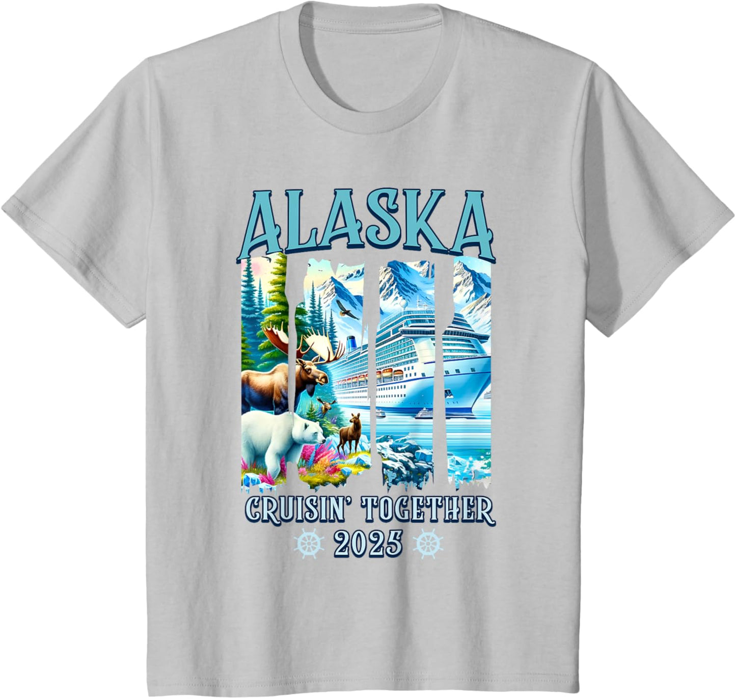 Alaska Cruising Together 2025 Matching Family Friends Group