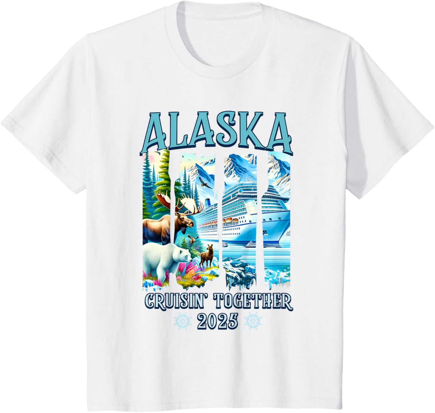 Alaska Cruising Together 2025 Matching Family Friends Group