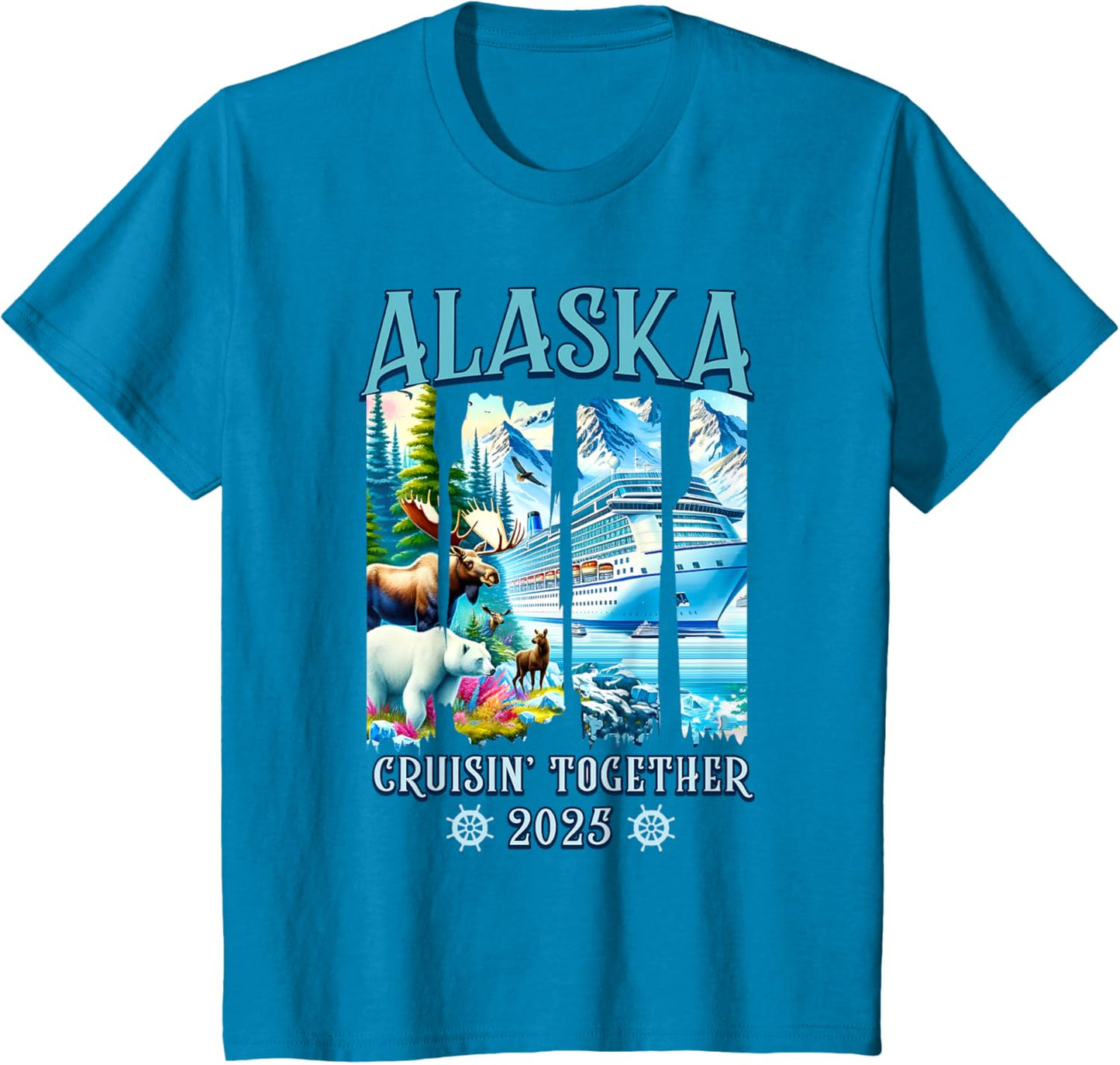 Alaska Cruising Together 2025 Matching Family Friends Group