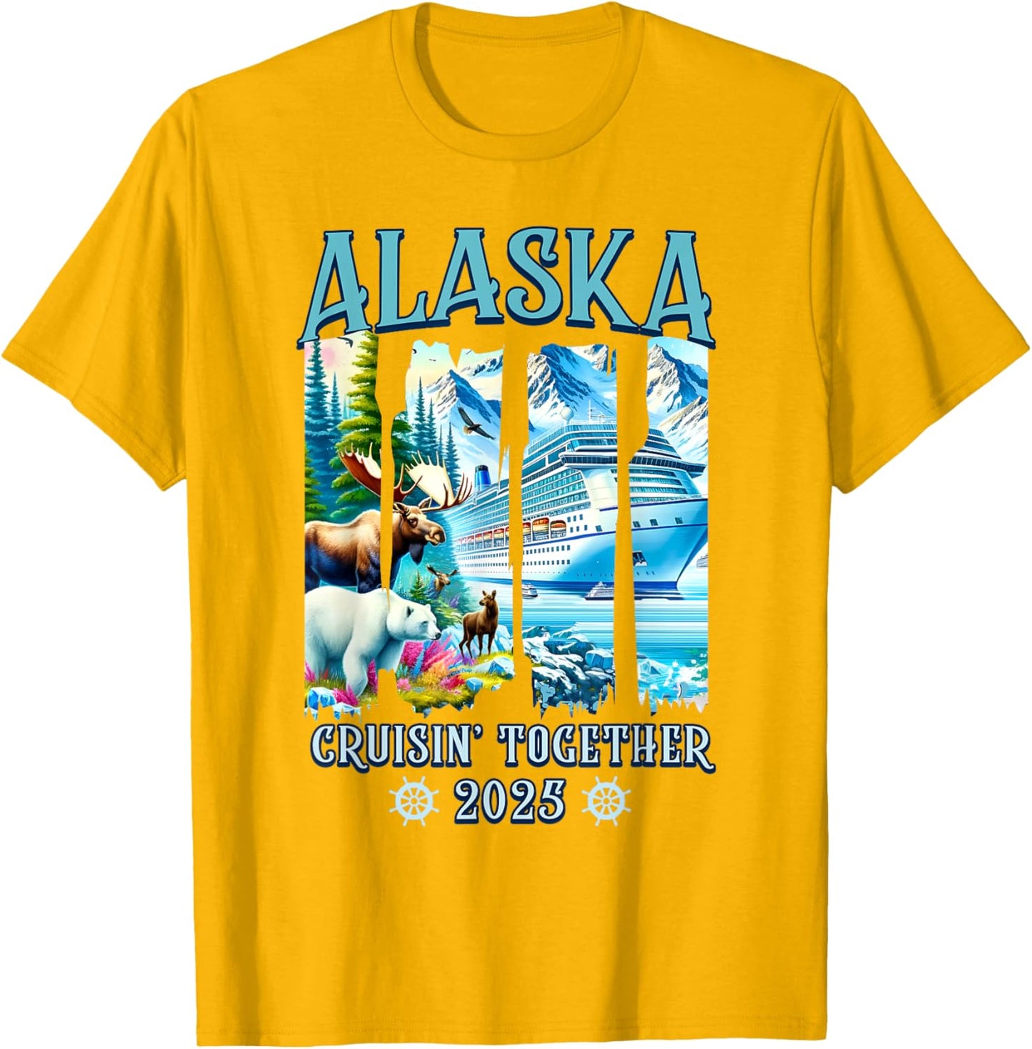 Alaska Cruising Together 2025 Matching Family Friends Group