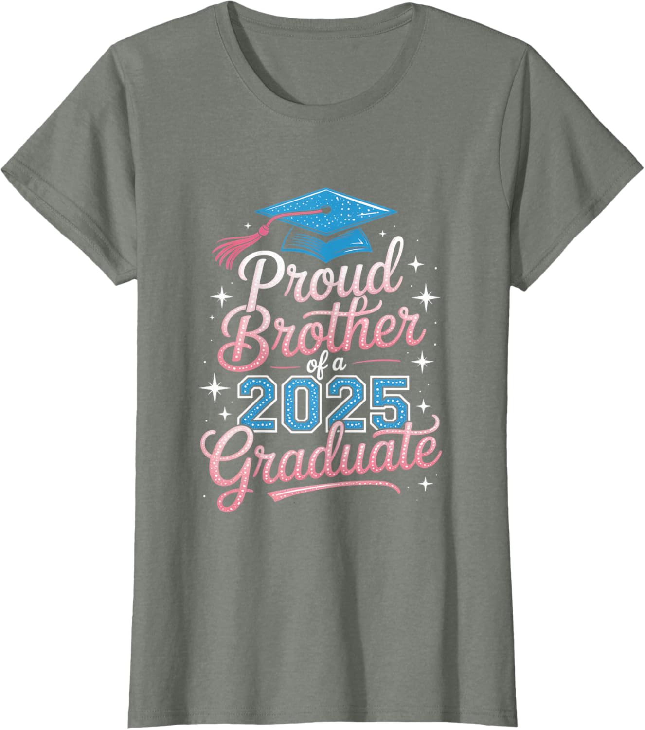 2025 Graduation Proud Brother Supportive Family Art