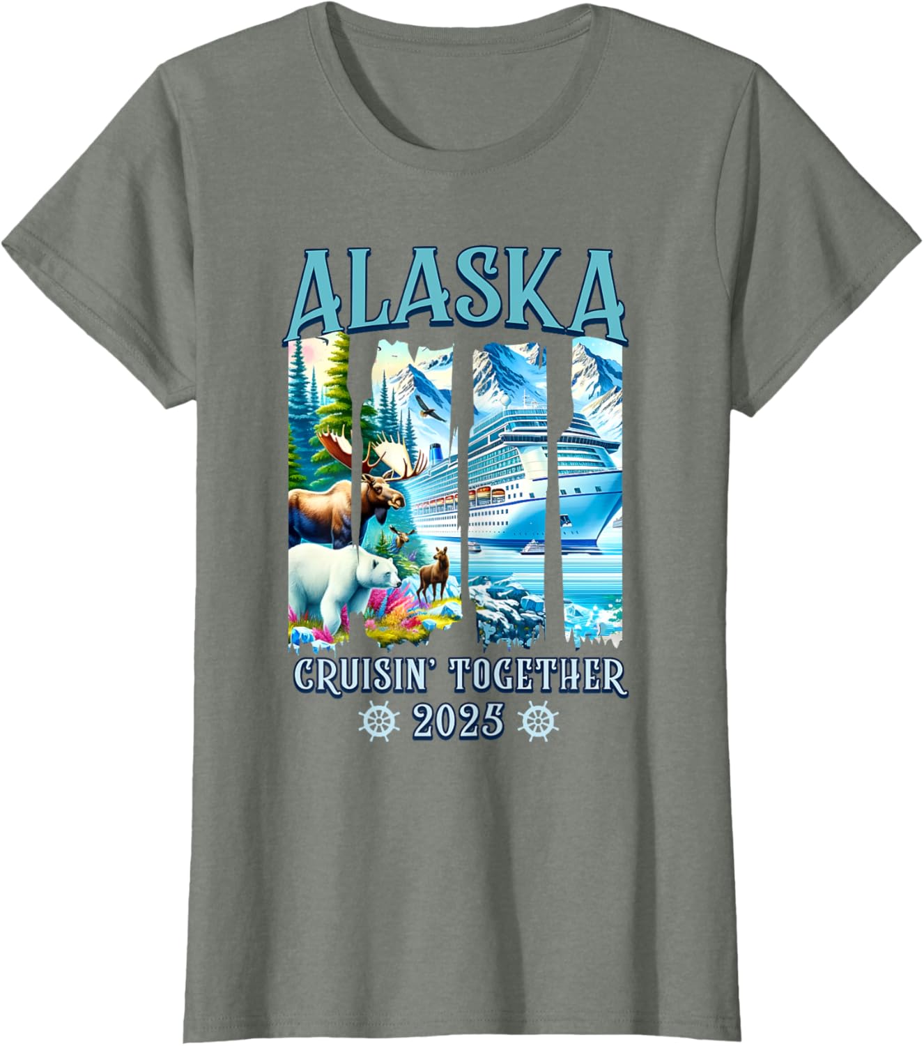 Alaska Cruising Together 2025 Matching Family Friends Group