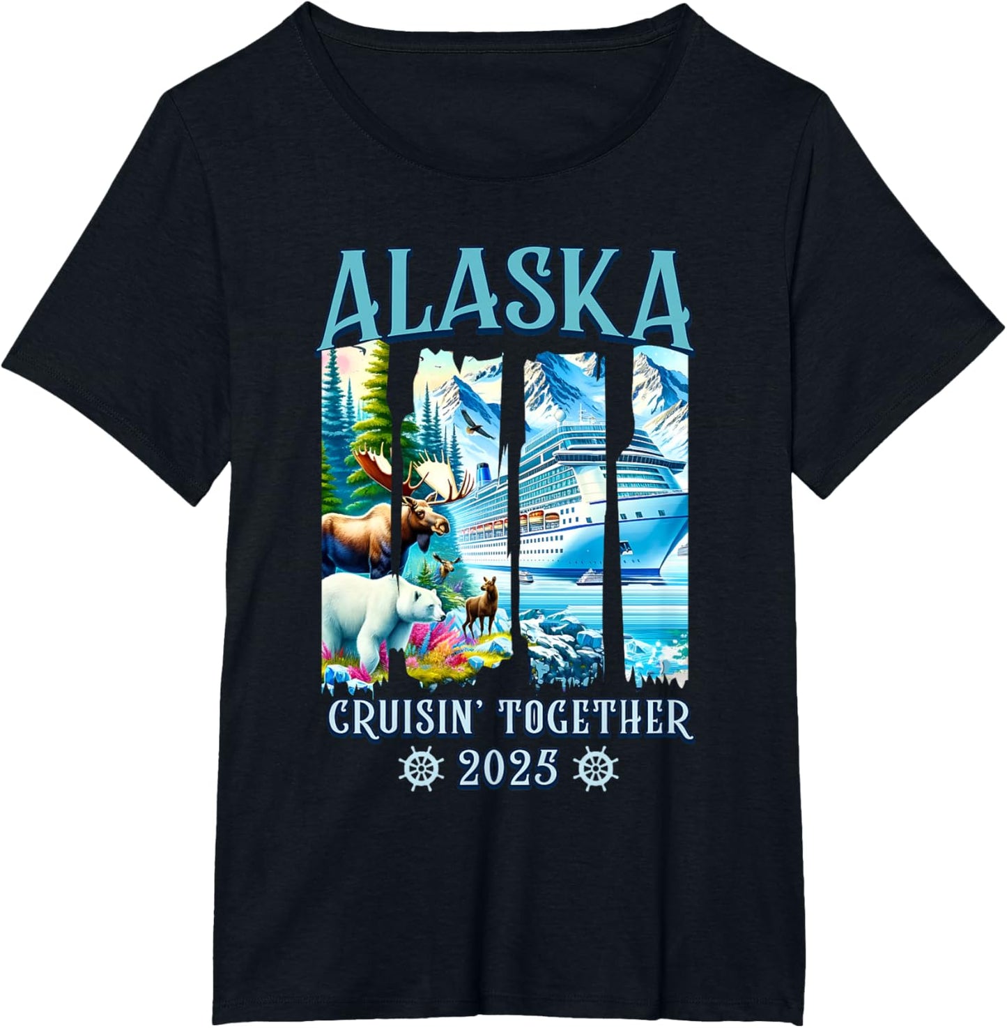Alaska Cruising Together 2025 Matching Family Friends Group