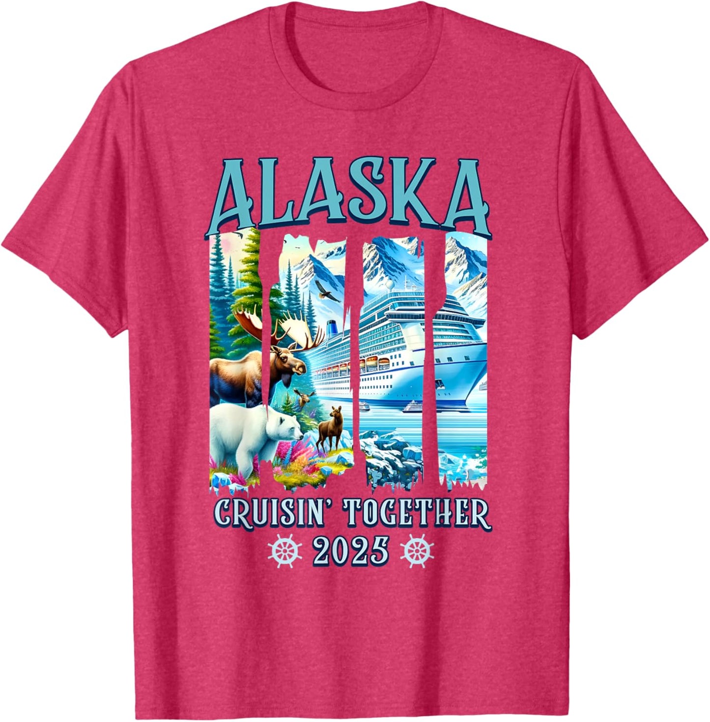Alaska Cruising Together 2025 Matching Family Friends Group