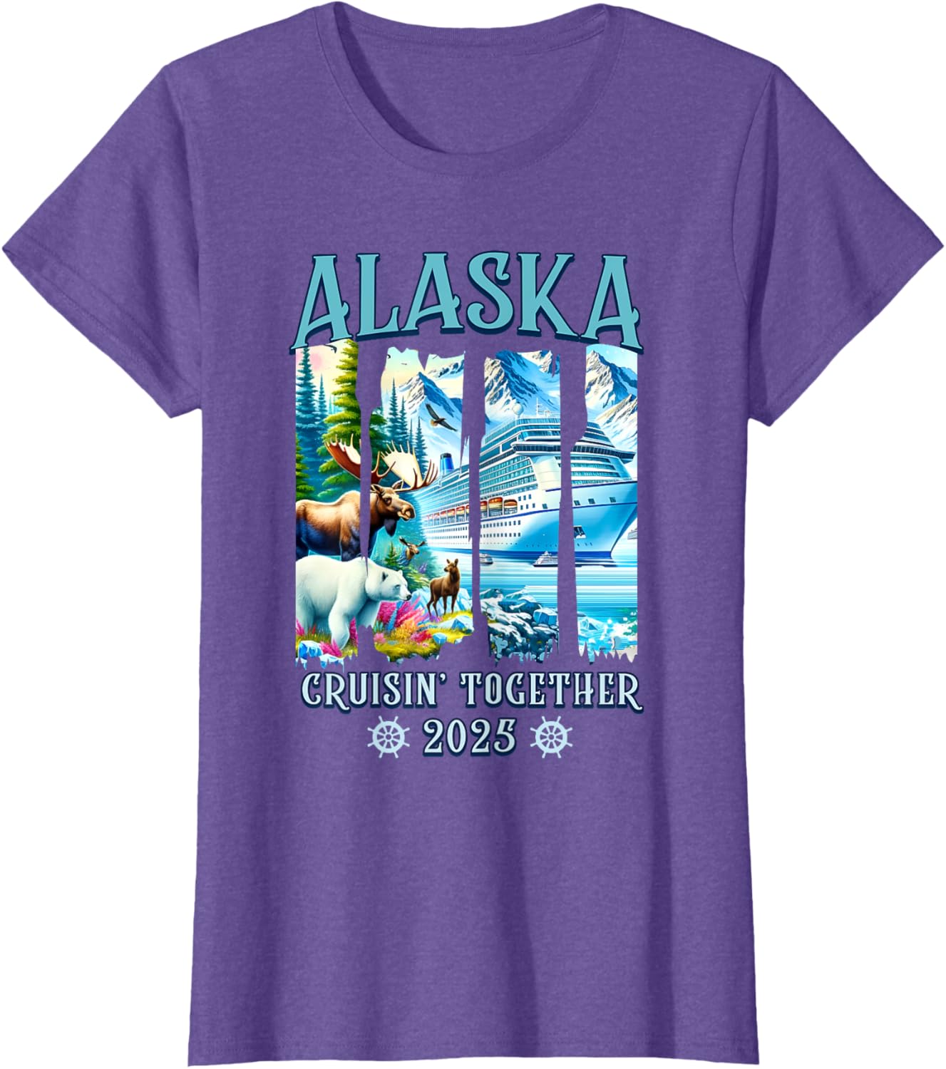 Alaska Cruising Together 2025 Matching Family Friends Group