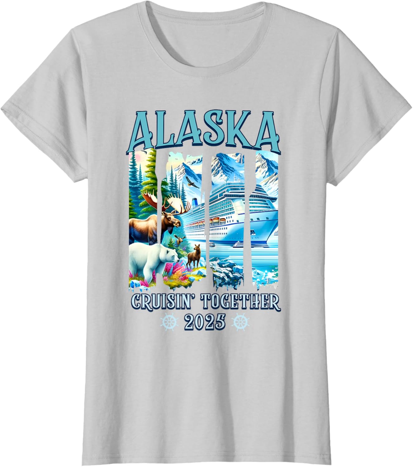 Alaska Cruising Together 2025 Matching Family Friends Group