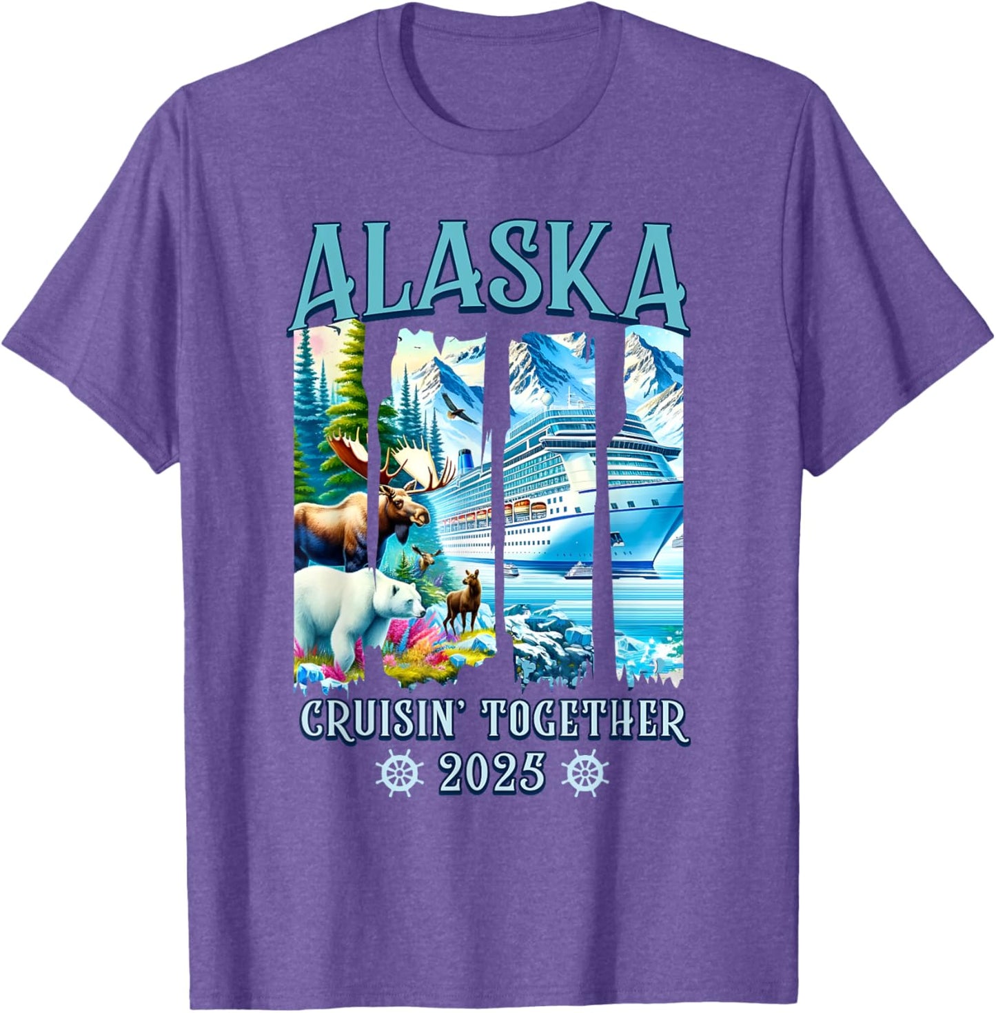 Alaska Cruising Together 2025 Matching Family Friends Group