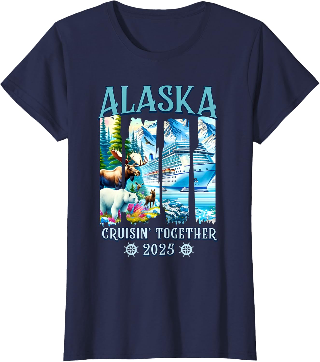 Alaska Cruising Together 2025 Matching Family Friends Group