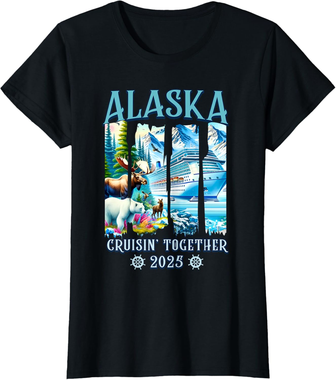 Alaska Cruising Together 2025 Matching Family Friends Group