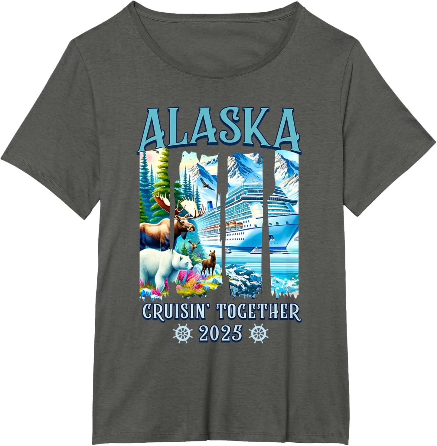 Alaska Cruising Together 2025 Matching Family Friends Group