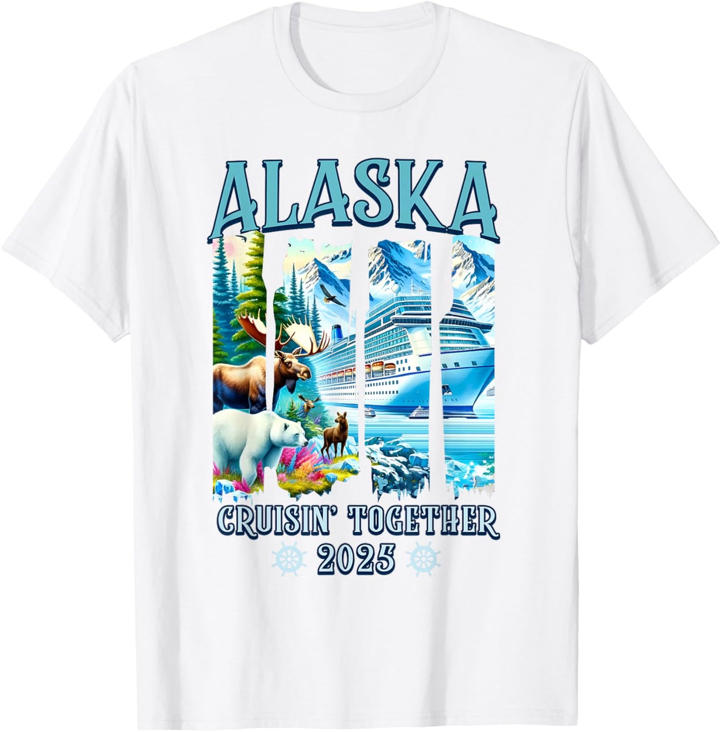 Alaska Cruising Together 2025 Matching Family Friends Group