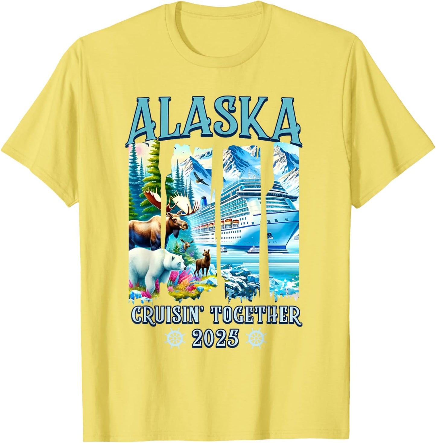 Alaska Cruising Together 2025 Matching Family Friends Group