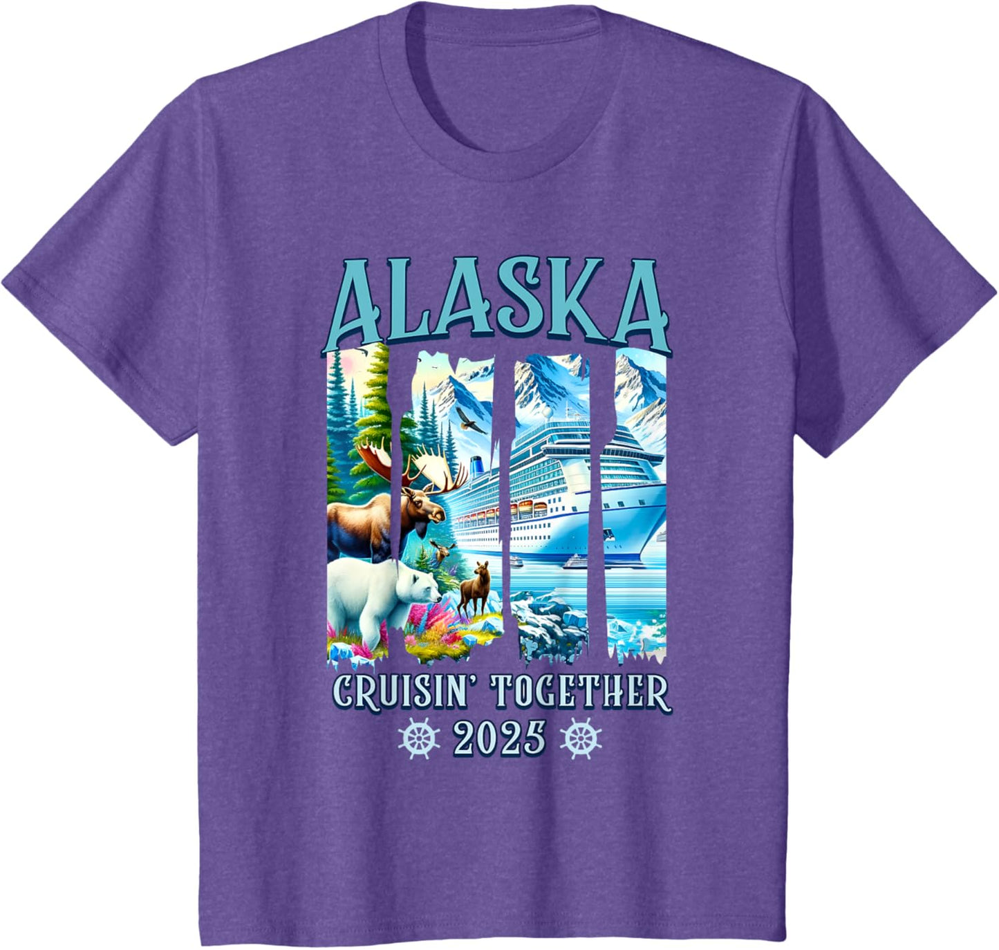 Alaska Cruising Together 2025 Matching Family Friends Group