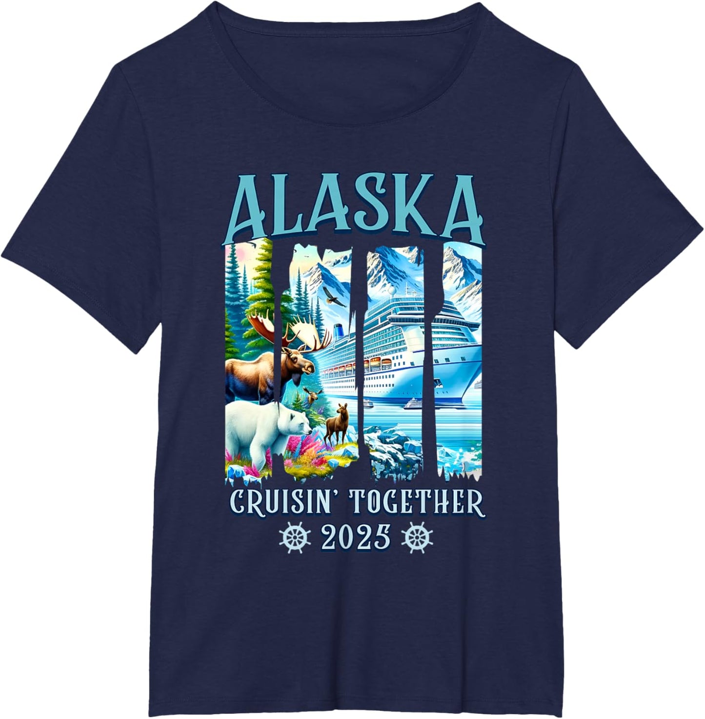 Alaska Cruising Together 2025 Matching Family Friends Group