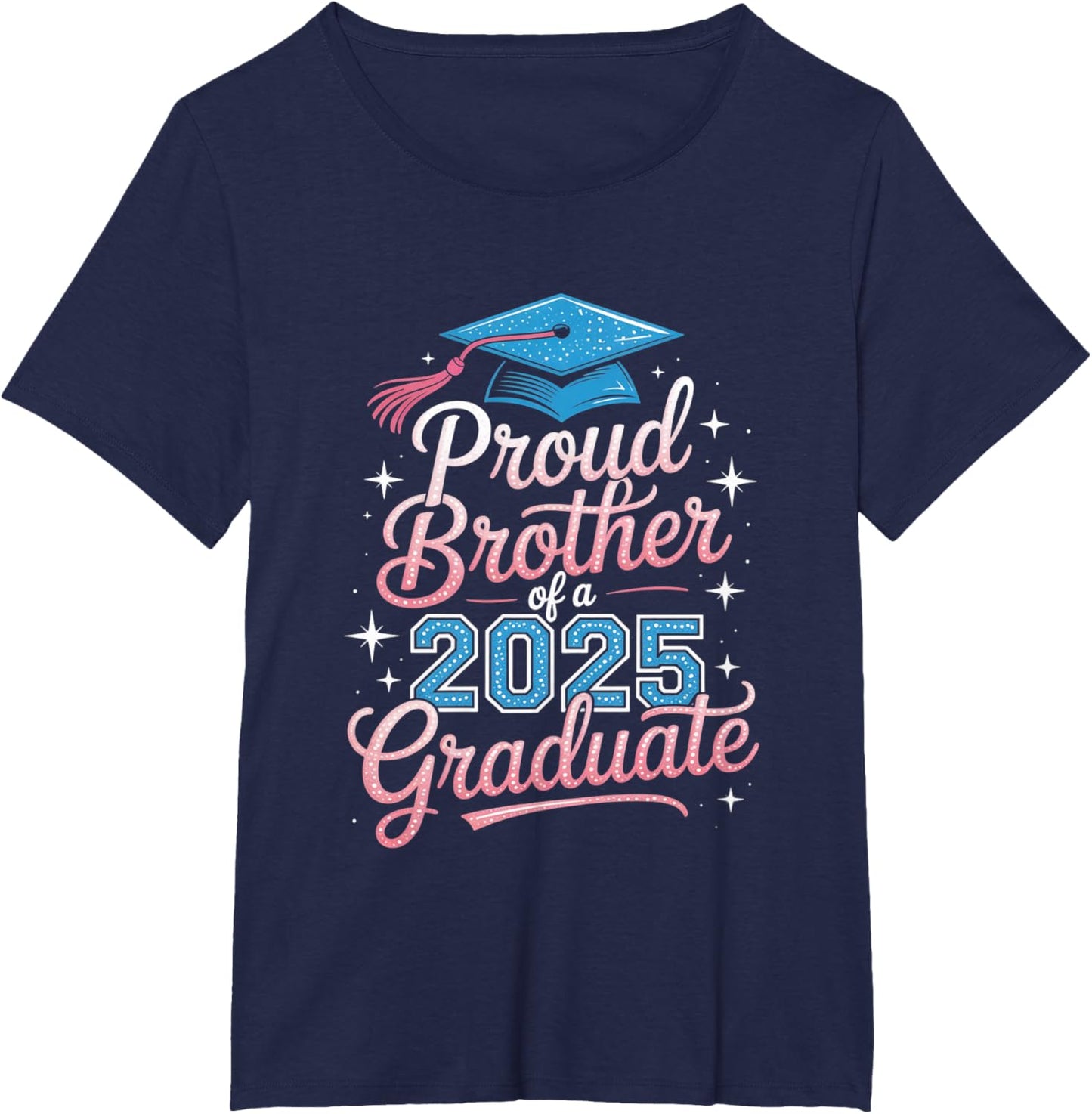 2025 Graduation Proud Brother Supportive Family Art
