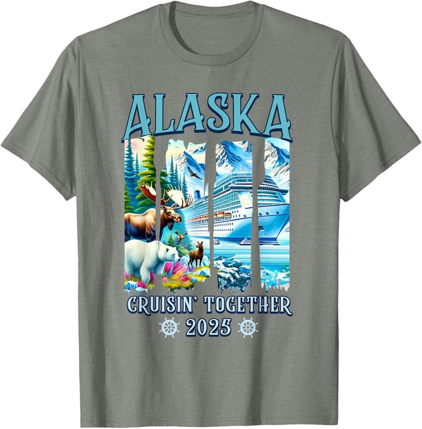 Alaska Cruising Together 2025 Matching Family Friends Group