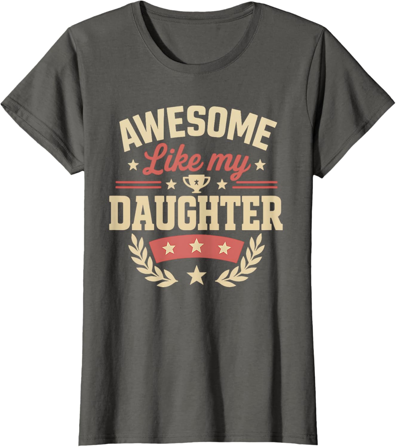 Fathers Day Shirt Men Awesome Like My Daughter Funny Dad