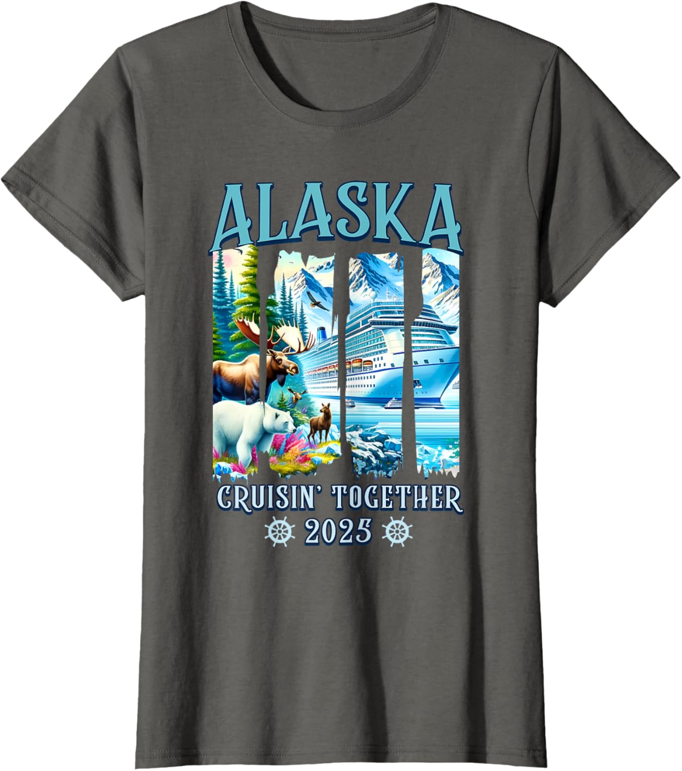 Alaska Cruising Together 2025 Matching Family Friends Group