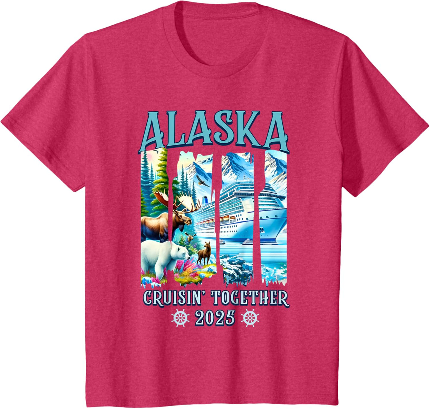 Alaska Cruising Together 2025 Matching Family Friends Group