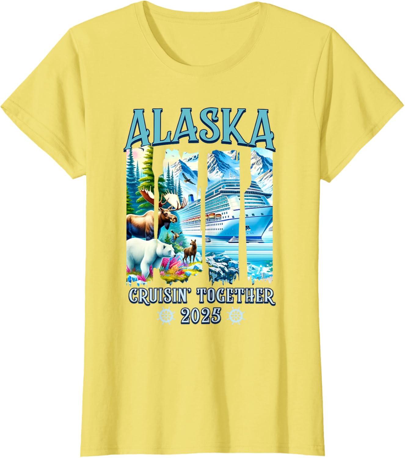 Alaska Cruising Together 2025 Matching Family Friends Group