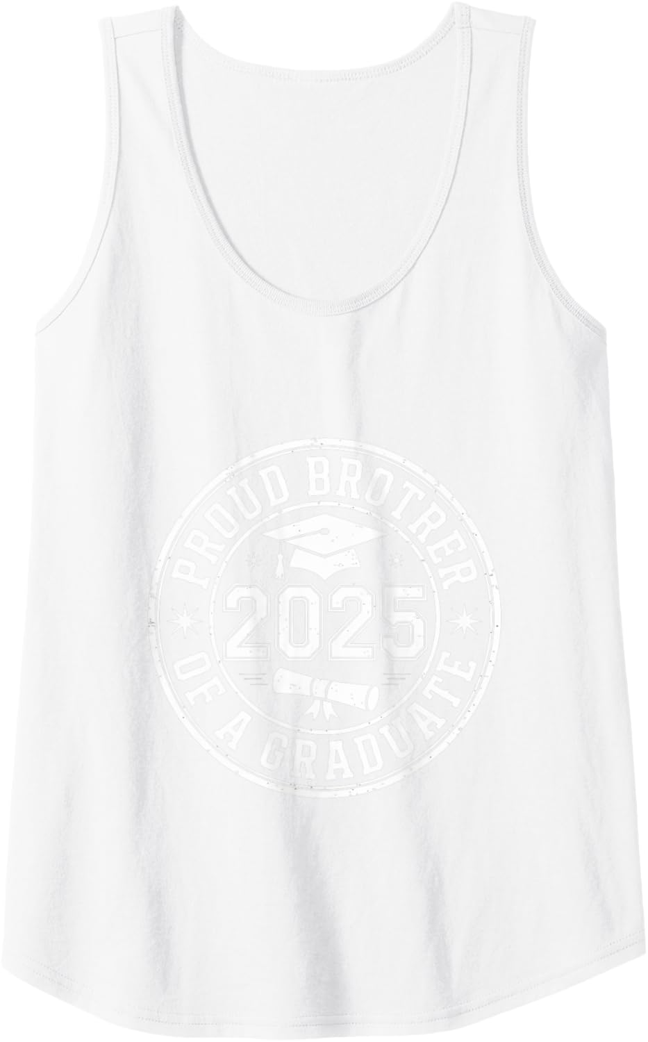 2025 Graduation Proud Brother Supportive Family Art Tank Top