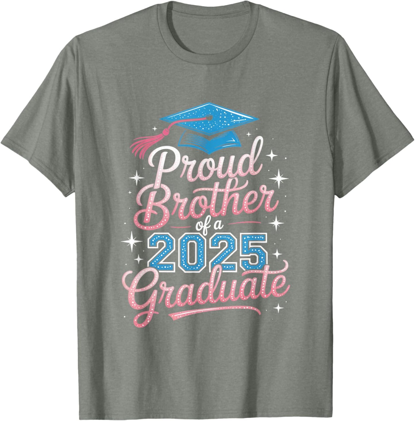 2025 Graduation Proud Brother Supportive Family Art