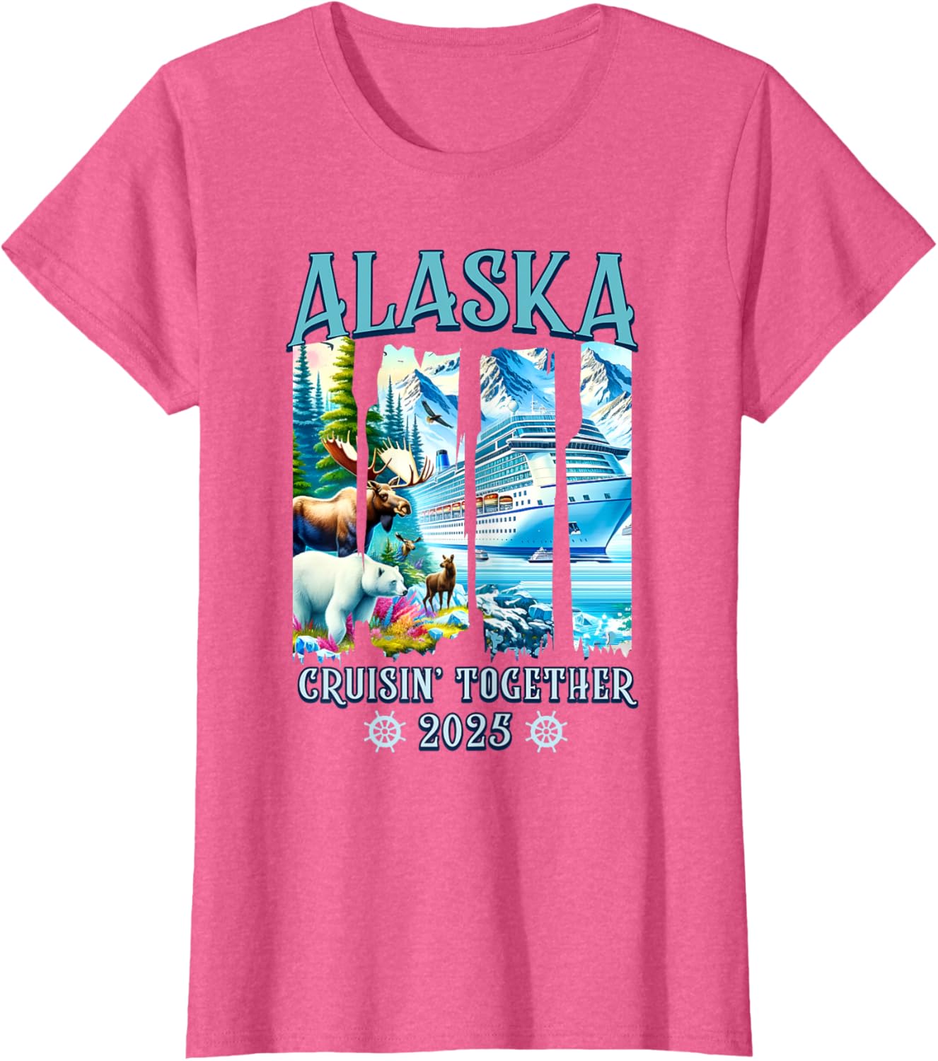 Alaska Cruising Together 2025 Matching Family Friends Group