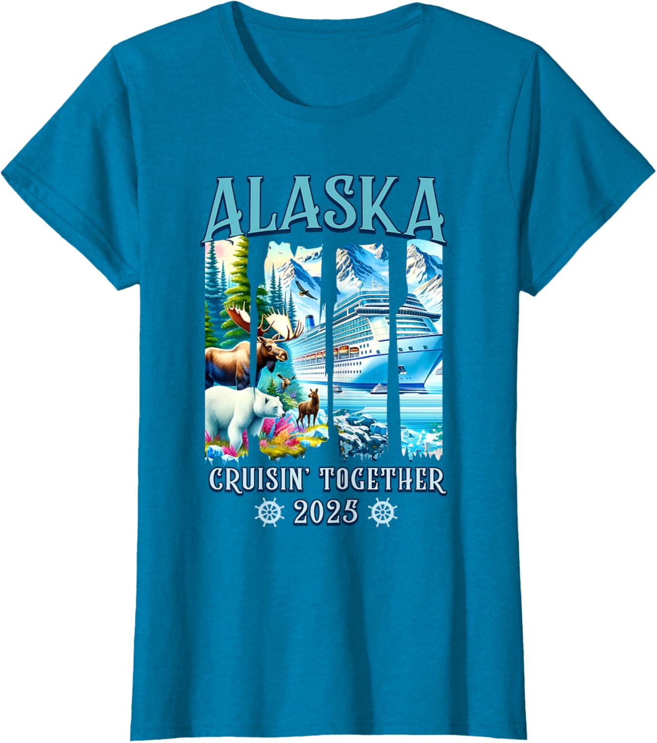 Alaska Cruising Together 2025 Matching Family Friends Group