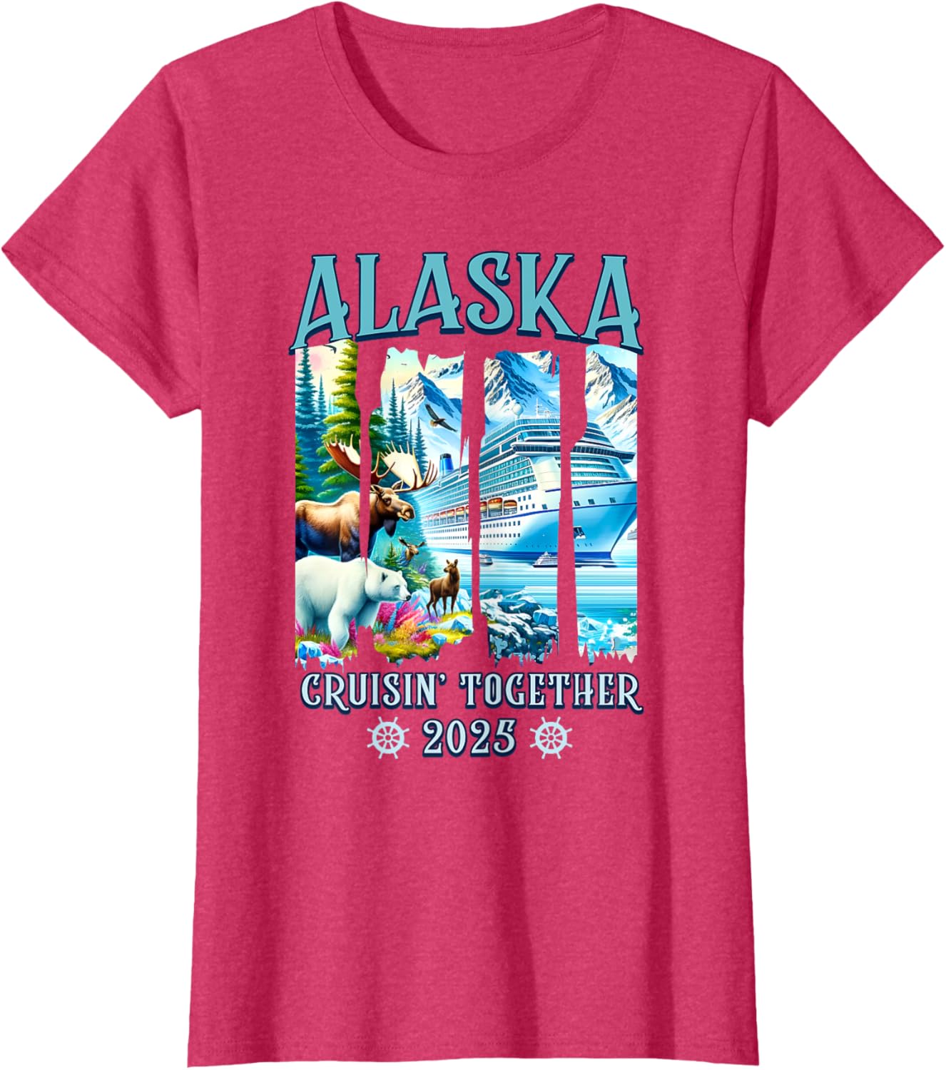 Alaska Cruising Together 2025 Matching Family Friends Group