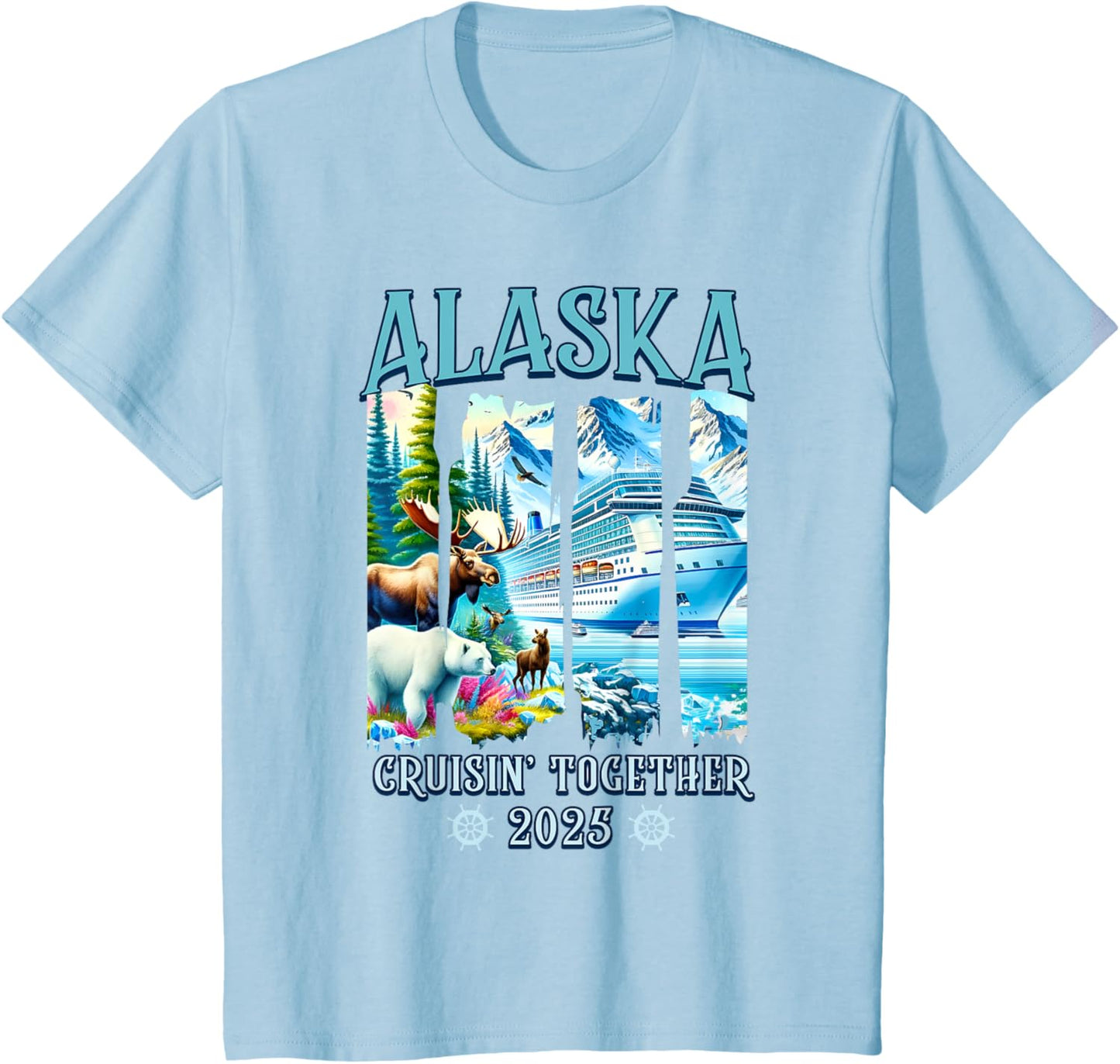 Alaska Cruising Together 2025 Matching Family Friends Group