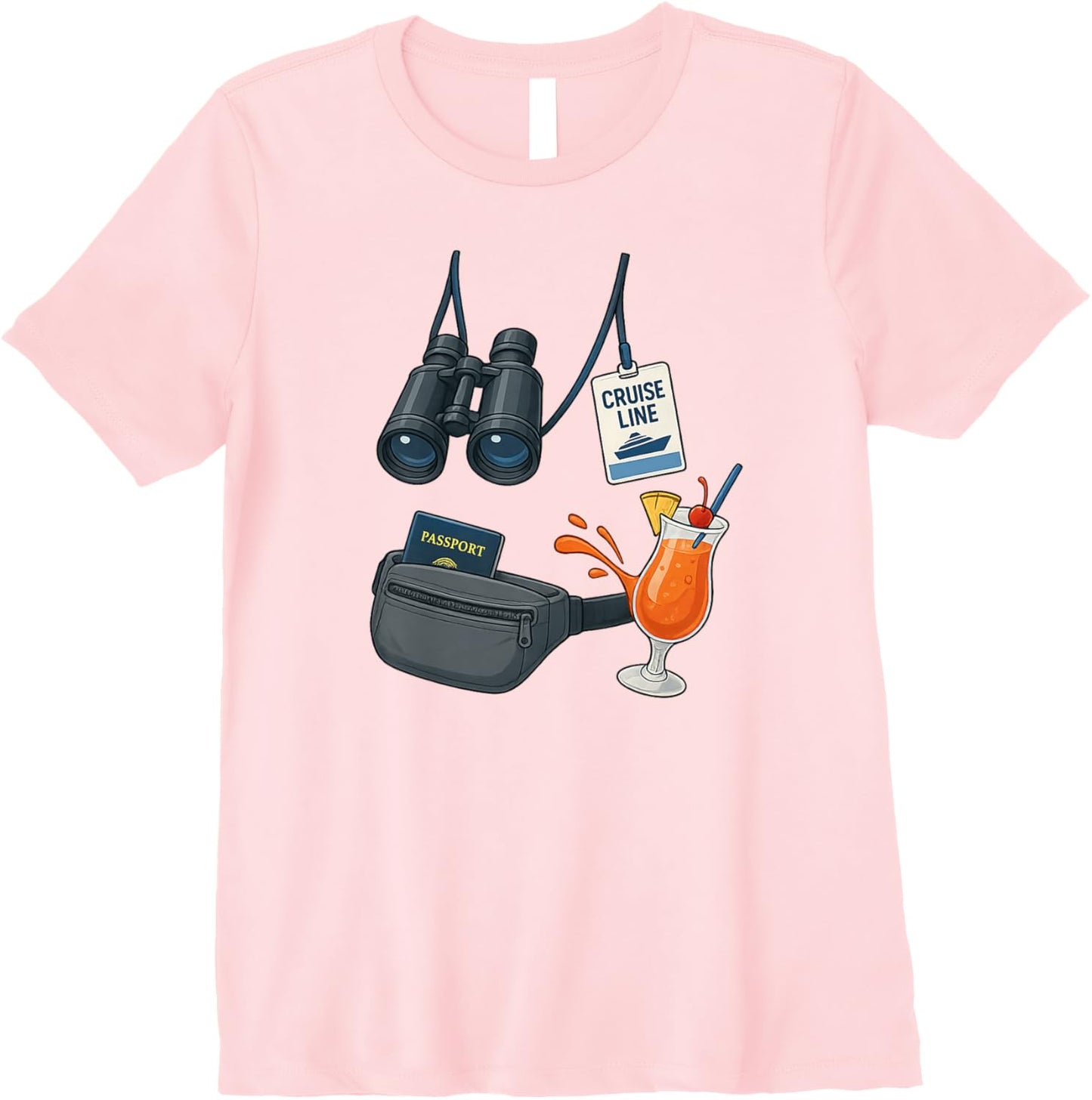 Funny Cruise Vacation Tourist, Spirit Wear Premium
