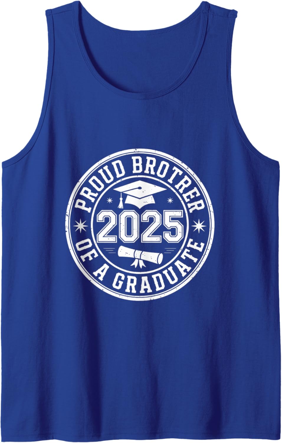 2025 Graduation Proud Brother Supportive Family Art Tank Top