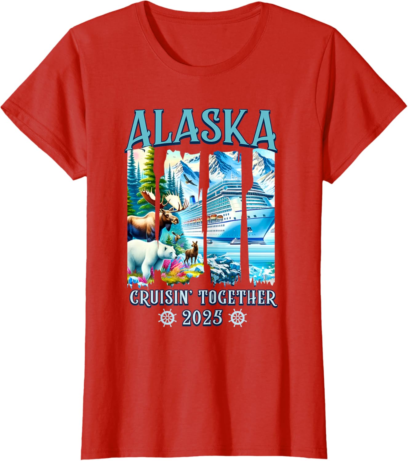 Alaska Cruising Together 2025 Matching Family Friends Group