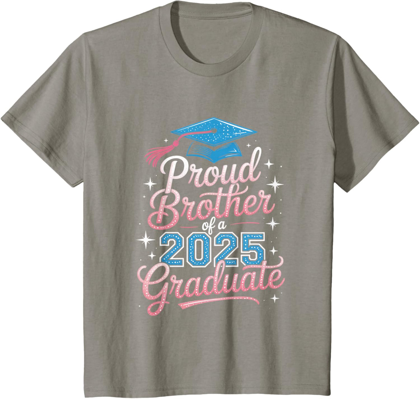 2025 Graduation Proud Brother Supportive Family Art