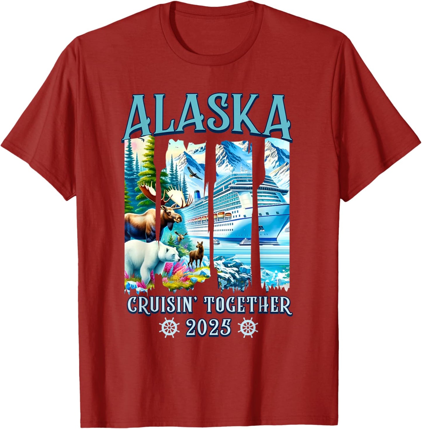 Alaska Cruising Together 2025 Matching Family Friends Group