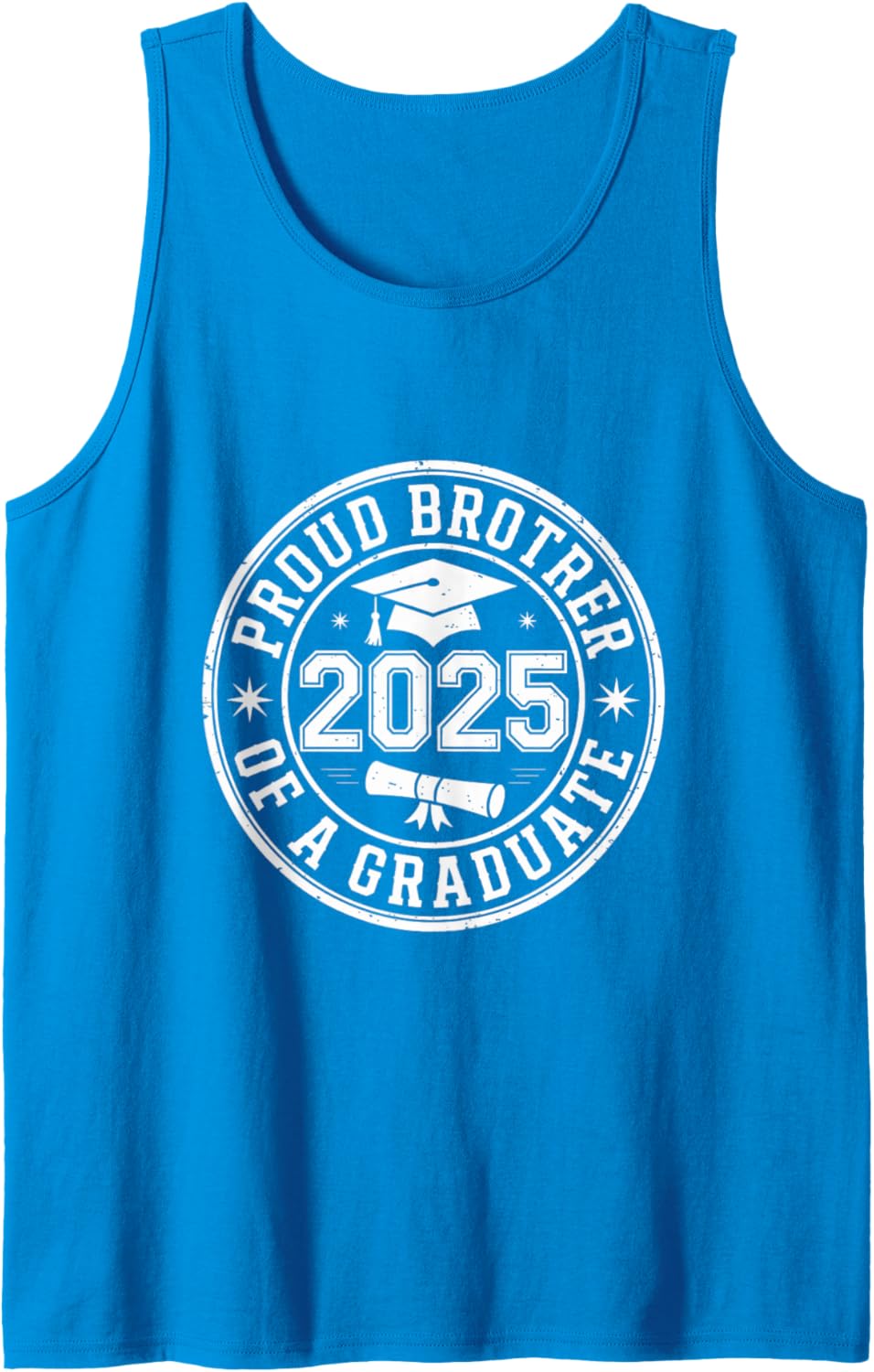 2025 Graduation Proud Brother Supportive Family Art Tank Top