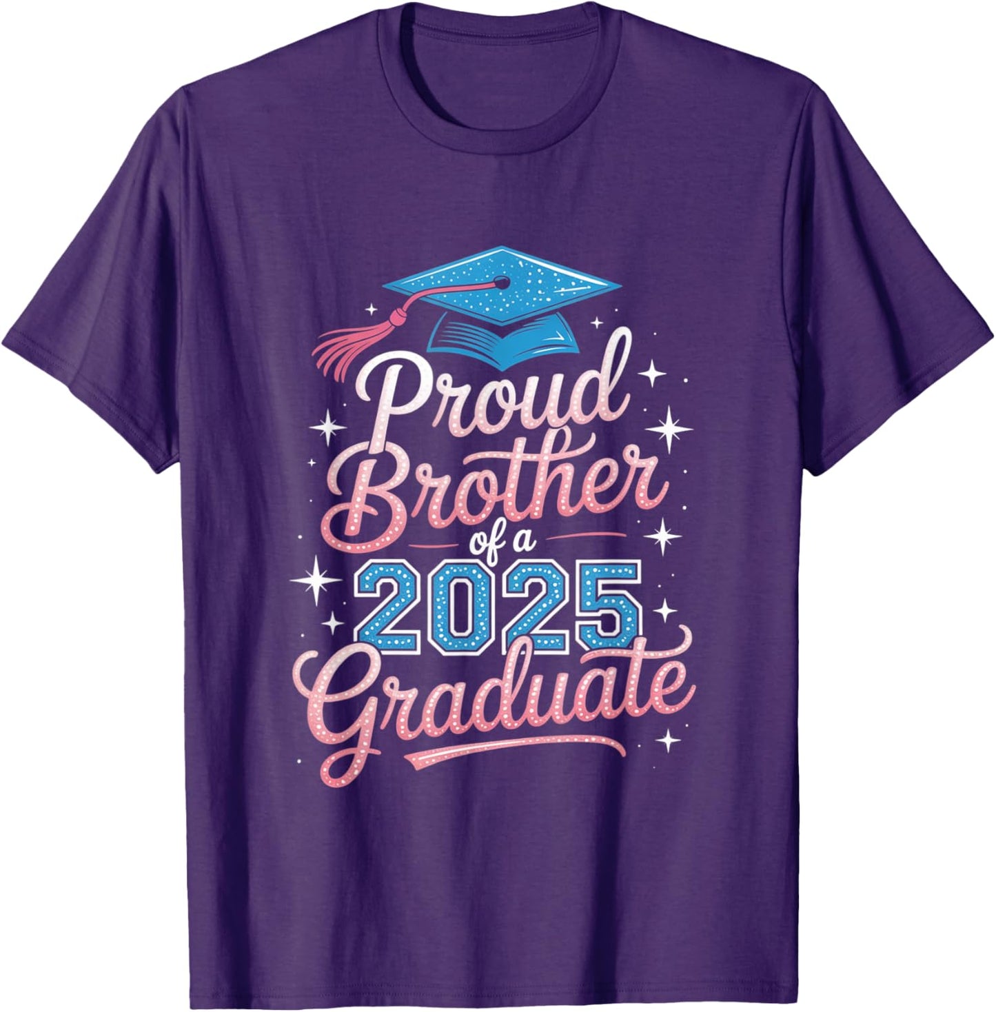 2025 Graduation Proud Brother Supportive Family Art